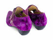 Pilgrim Velours violet Flâneur victorien à boucle: Back
