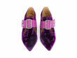 Pilgrim Velours violet Flâneur victorien à boucle: Front