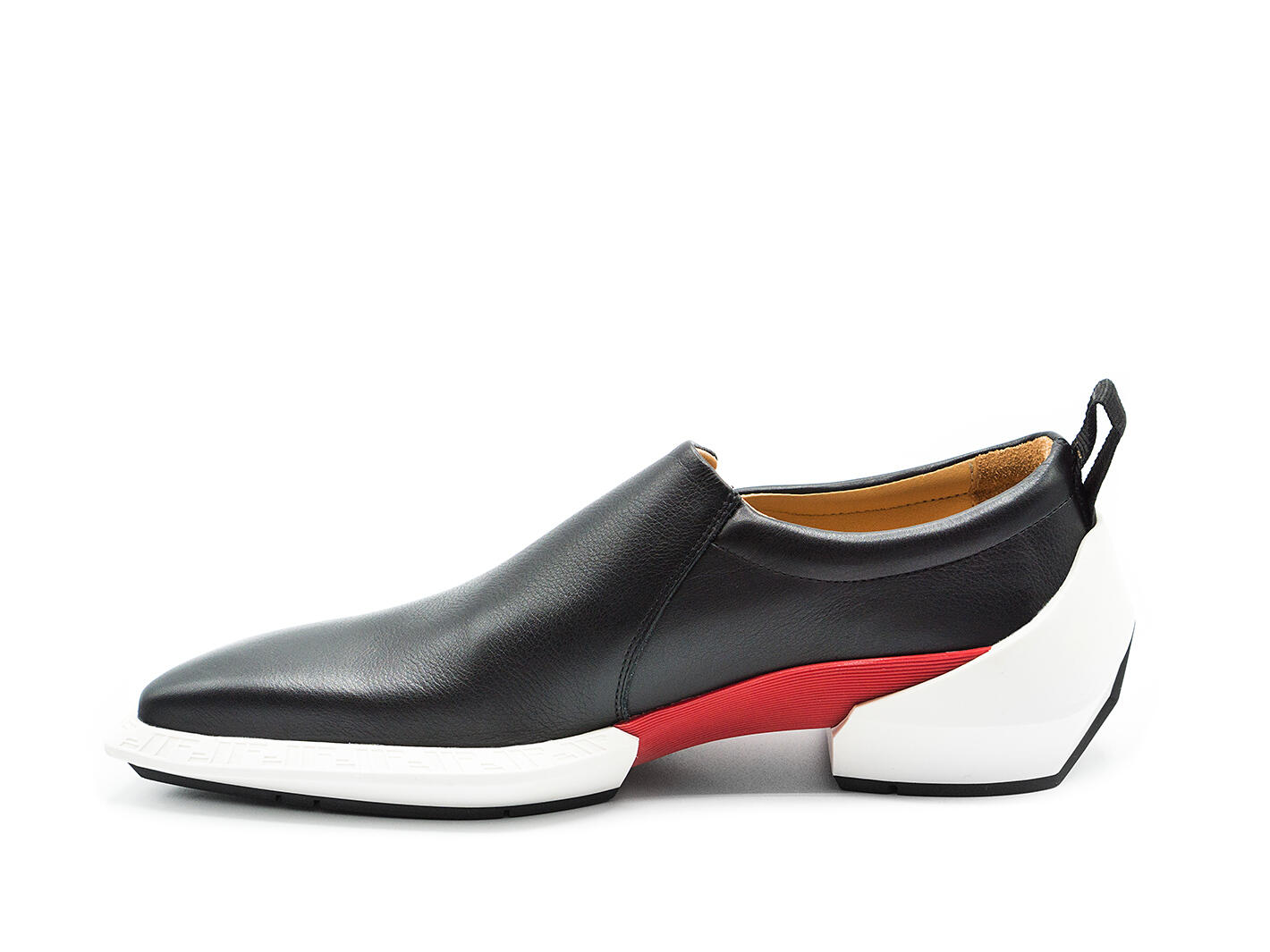 Plurality Black Slip-on sneaker: Profile inside