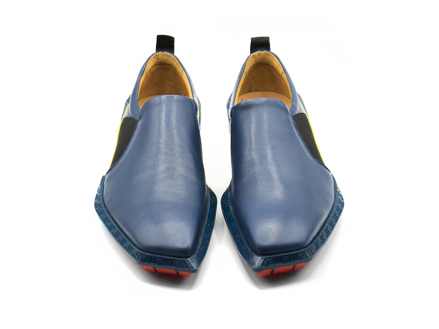 Plurality Blue Slip-on sneaker: Front
