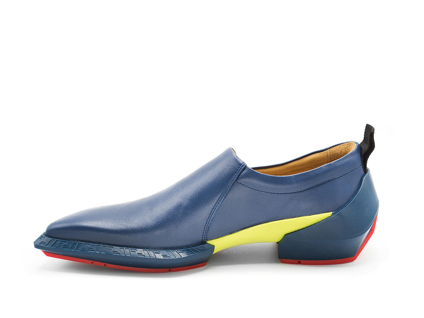 Plurality Blue Slip-on sneaker: Profile inside
