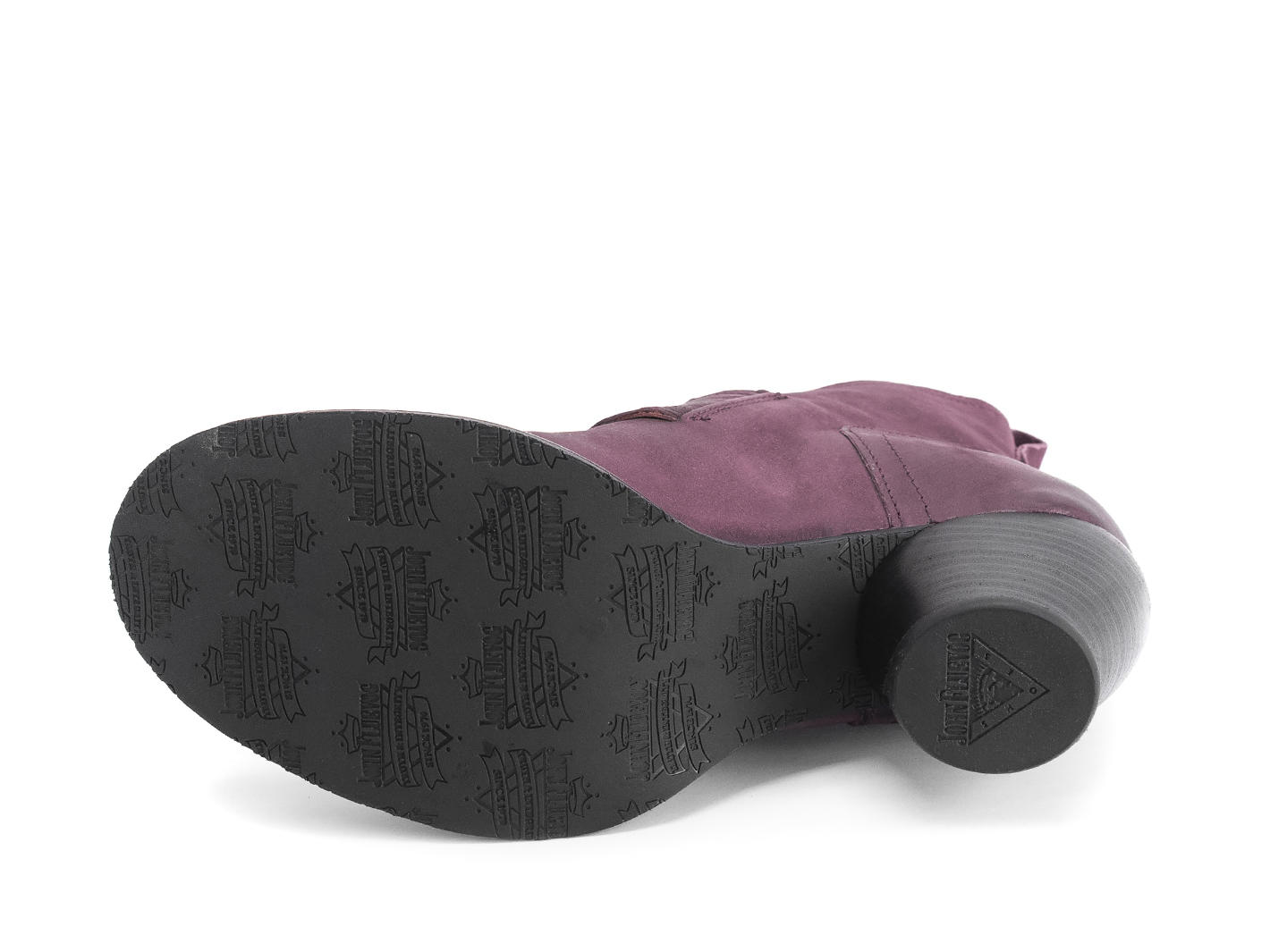 Porter Purple Buckled ankle boot: Sole