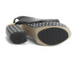 Propel Black & Dots Platform slingback with elastic: Sole
