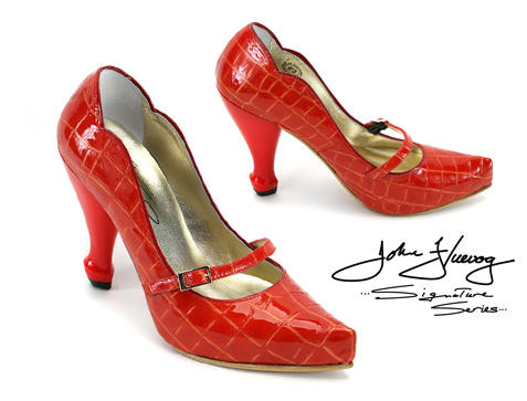 Pump Red with Red Heel