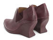 Quiver Dusty Red Slip-on wedge heel: Back