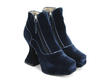 Ramona (Végétalien) Velours bleu
