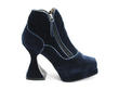 Ramona (Végétalien) Velours bleu