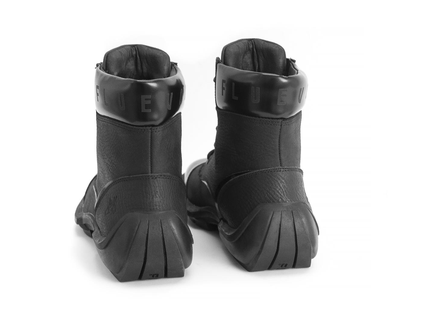 Richard Black Sneaker boot: Back