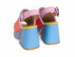 Riverdale Multi Slingback Platform Heels: Back