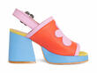 Riverdale Multi Slingback Platform Heels: Profile inside
