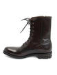 Ronald Brown Lace-Up Leather Boot