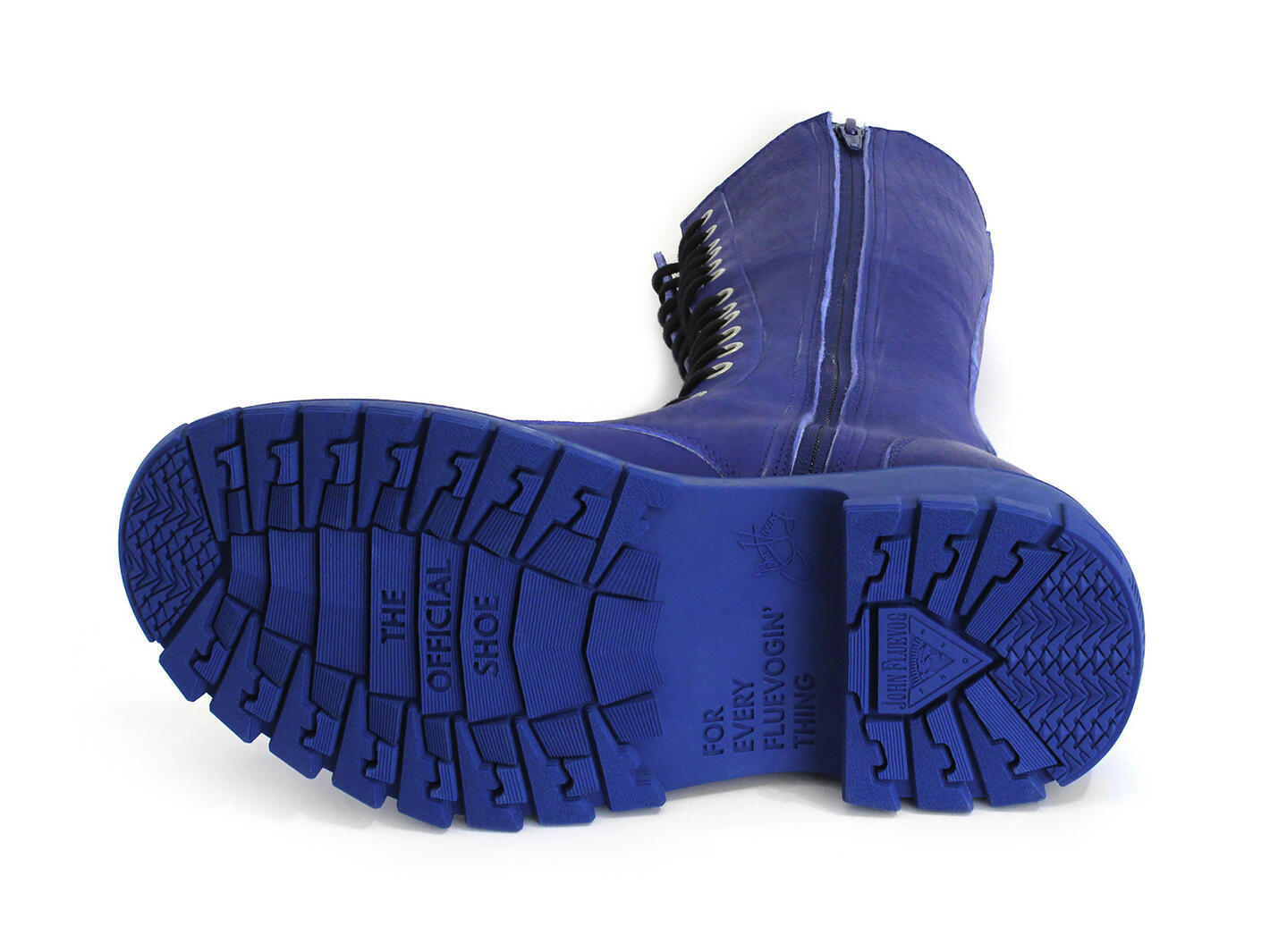 Sabado Bleu Botte haute à lacets: Sole