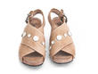 Sarah Natural Slingback sandal: Front