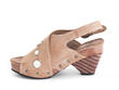 Sarah Natural Slingback sandal: Profile inside