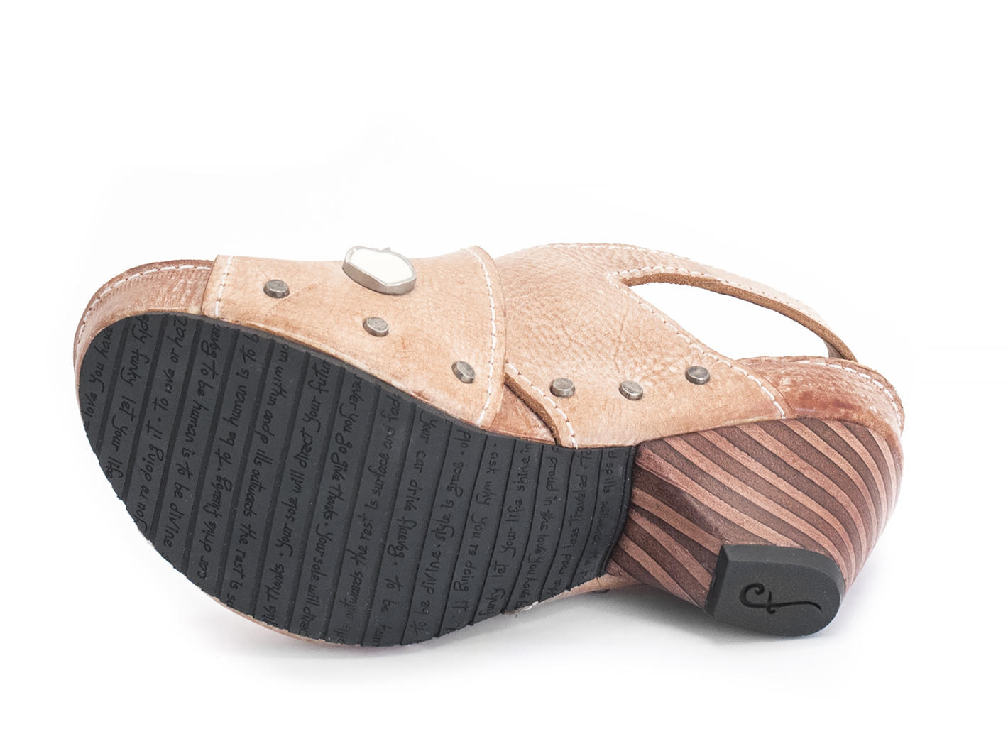 Sarah Natural Slingback sandal: Sole