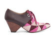 Scheme Pink Angular Suede Bootie: Profile outside
