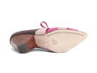 Scheme Pink Angular Suede Bootie: Sole