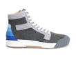 Shackleton Super High Gris Espadrille à tige haute: Profile outside