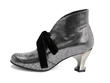 Sparkler Silver Silver lace-up bootie: Profile inside