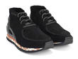 Stanley Black Moccasin-style chukka sneaker: Quarter view