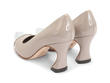 Steinem Pale Mauve & Silver Metallic Toecap D'Orsay Pump: Back