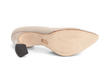 Steinem Pale Mauve & Silver Metallic Toecap D'Orsay Pump: Sole