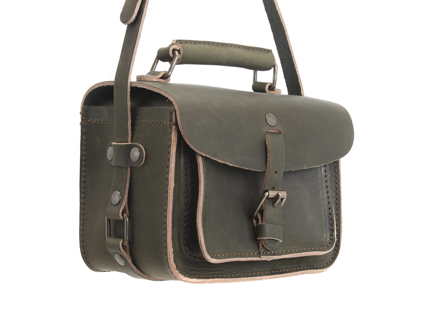 Stephanie Bag Green Camera Style Bag