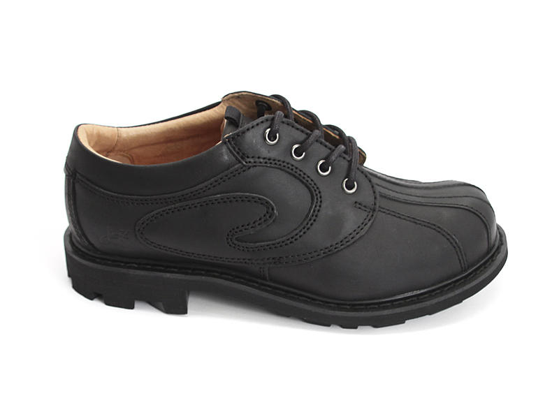 Supervog: Men’s Black Classic Lace-up Derby