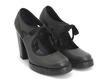 Tag Black Lace-Up Mary Jane Heel: Quarter view