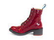 Tardy Red Crepe soled derby boot: Profile inside