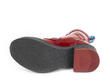 Tardy Red Crepe soled derby boot: Sole