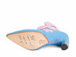 Tauri Blue/Lilac Flower ankle boot: Sole
