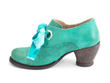 Templeton Sarcelle Chaussure lacée à une paire d'oeillets: Profile inside