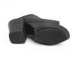 Tent Black Open Toe Platform Sandal: Sole