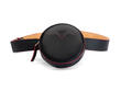 The Beaufort Belt Black Leather belt with pouch