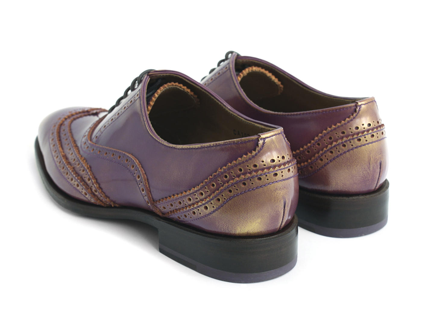 Toledo Violet Richelieu à double bout golf: Back