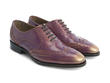 Toledo Violet Richelieu à double bout golf: Quarter view