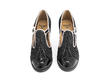 Tova Black Contrast t-strap heel: Front