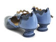 Trivialis Blue Wavy mary jane: Back