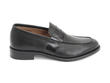 Tuscan Noir Classic penny loafer: Profile outside