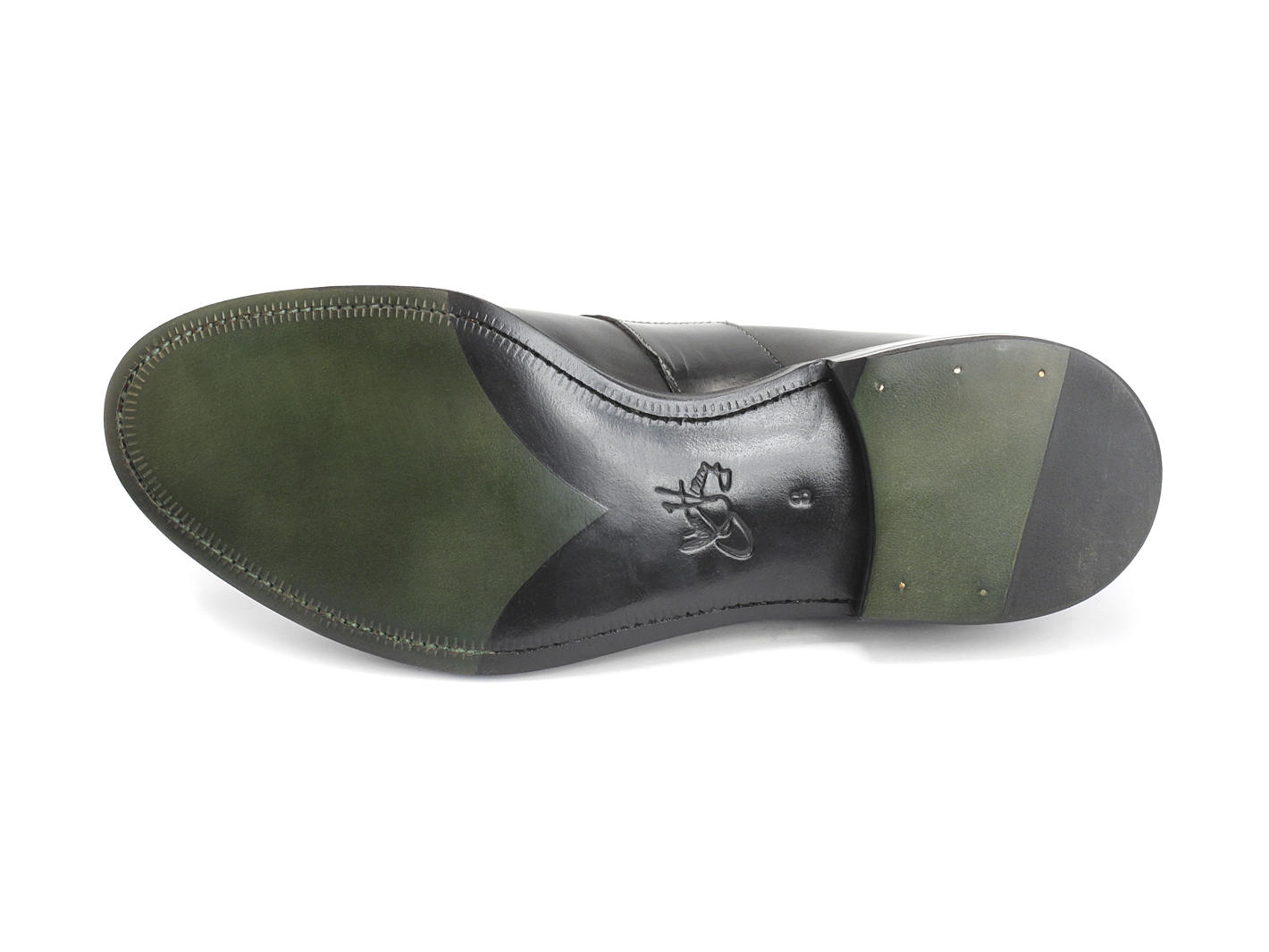 Tuscan Noir Classic penny loafer: Sole