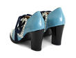 Tutti Blue Mary Jane with heart: Back