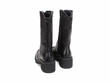 Vagabond Black Tall Lace-Up Boots: Back