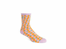 Valentina Vog Socks: Orange/Lavande