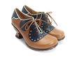 Viv Brun & marine Low-heeled Leather Lace-up