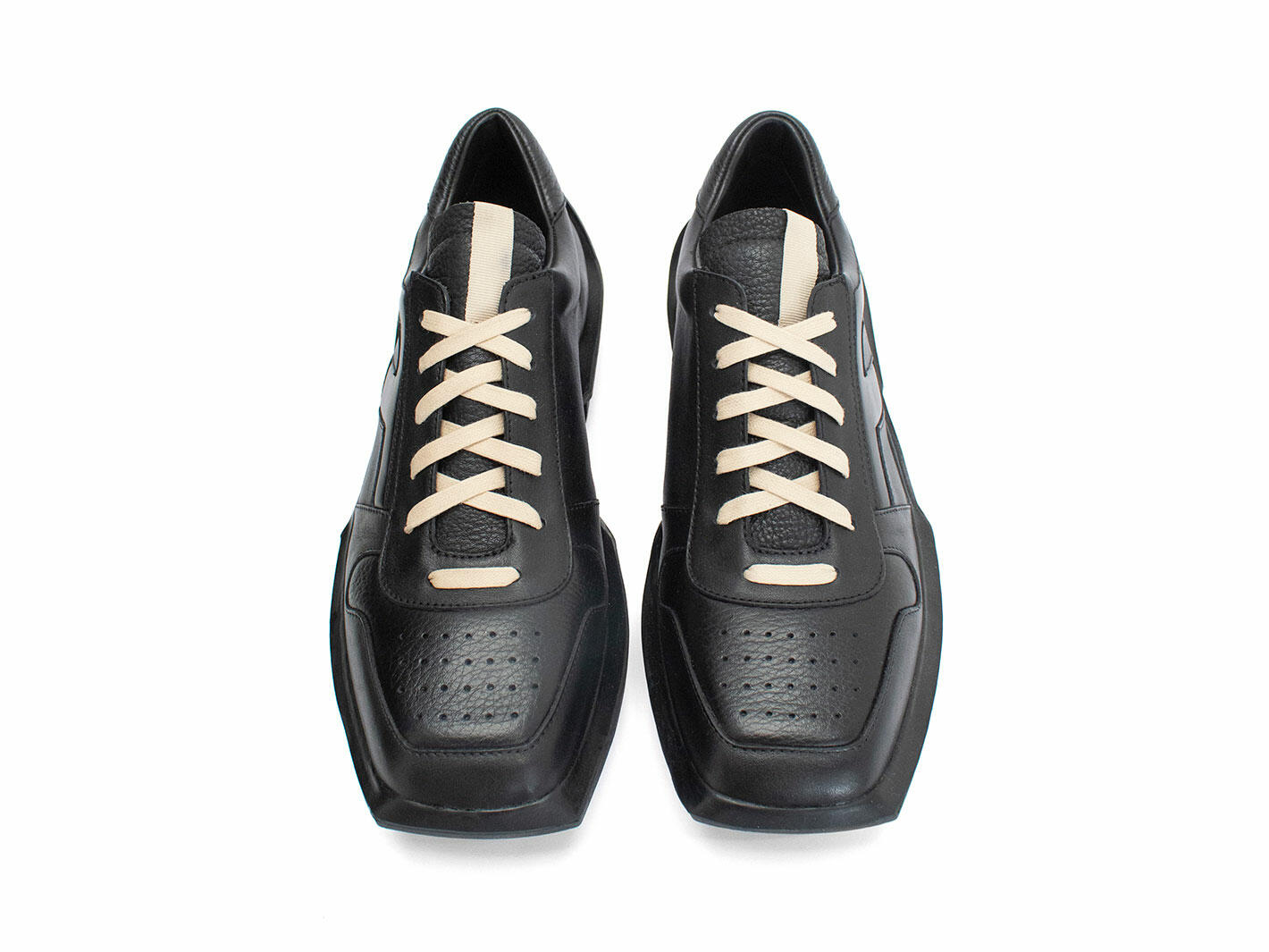 Wade Noir Chaussure de sport contrastée: Front