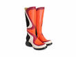 Warhol Multicolore framboise Botte en cuirs variés: Quarter view