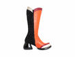 Warhol Raspberry Multi Multi Leather Boots: Profile inside