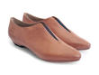 Water Orange Pointed Slip-On Shoe: Quarter view