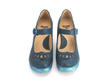 Wendy Blue Mary jane wedge: Front